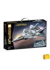 QMAN® 22020 - Chengdu J–20 lopakodó harci repülőgép - 100% technic-kompatibilis építőjáték