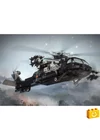 QMAN® 23016 - Harbin Z-20 többcélú helikopter - 100% technic-kompatibilis építőjáték