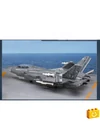 QMAN® 23017 - Shenyang J-35 lopakodó hordozó alapú vadászgép - 100% technic-kompatibilis építőjáték
