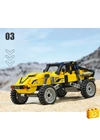 QMAN® 42108 - 3 az 1-ben Csőrös kamion, Pick-up, Cross-autó építőjáték - 100% kompatibilis minden más kedvelt márkával