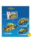 QMAN® 42108 - 3 az 1-ben Csőrös kamion, Pick-up, Cross-autó építőjáték - 100% kompatibilis minden más kedvelt márkával