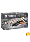 QMAN® 42109 - 3 az 1-ben Játékfegyverek építőjáték - 100% kompatibilis minden más kedvelt márkával