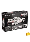 QMAN® 54008 - Speedy Shadow fehér sportautó - 100% technic-kompatibilis építőjáték
