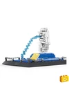WANGE® 4218 - Merlion szobor – Szingapúr építőjáték - 100% kompatibilis minden más kedvelt márkával