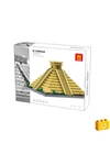 WANGE® 6225 - El Castillo Kukulkán – Mexikó építőjáték - 100% kompatibilis minden más kedvelt márkával