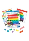 Learning Resources LER 0615 Rainbow Fraction Lapok Tálcával