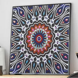 Mandala II. - gyémánt mozaik festés - 30x30 cm