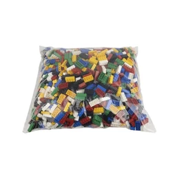 Q-BRiCKS - készségfejlesztő, vegyes építőkocka készlet alapszínekben - elsősorban óvodáknak - Palincs Játék