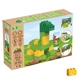 BiOBUDDi® BB-0185 | bio építőjáték | Brontosaurus - 100% kompatibilis minden más kedvelt márkával