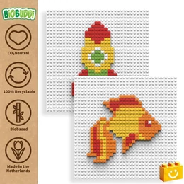 BiOBUDDi® BB-2016 | bio mozaik építőjáték készlet | Hal vagy rakéta