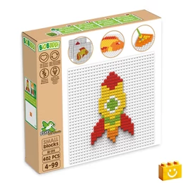 BiOBUDDi® BB-2016 | bio mozaik építőjáték készlet | Hal vagy rakéta