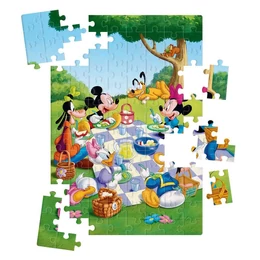 Clementoni - Play for future: Mickey egér és barátai piknikeznek 104db-os puzzle