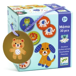 DJECO - Kedvencek memória játék - Memo Stuffed animals