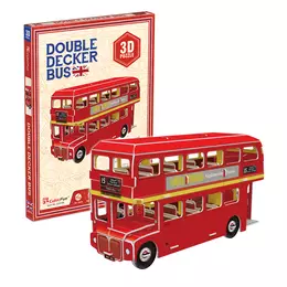 CubicFun - 3D puzzle mini Double Decker busz - Palincs Játék