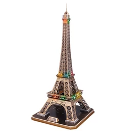 CubicFun - 3D puzzle Eiffel Tower világító - Palincs Játék