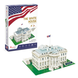 CubicFun - 3D puzzle  - Fehér Ház - Palincs Játék