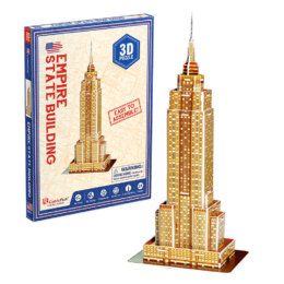 CubicFun - 3D puzzle mini Empire State Building - Palincs Játék