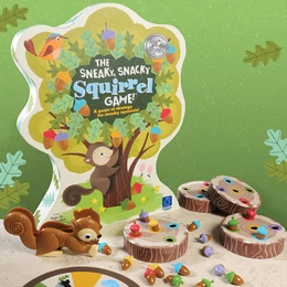 Learning Resources - Sneaky, Snacky Squirrel - Mókus csipeszes ügyességi társasjáték