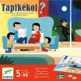 DJECO - Társasjáték - Mi tűnt el? - Tapikékoi - Palincs Játék