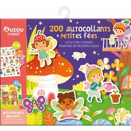 AUZOU - Újrahasználható matrica készlet - Tündérek