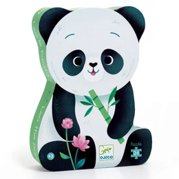 DJECO - Leo the Panda - Leo a kis Panda - formadobozos puzzle