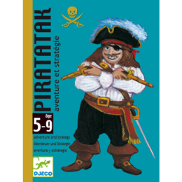 DJECO - Piratatak - Kalóz csata - stratégiai kártyajáték (5113)