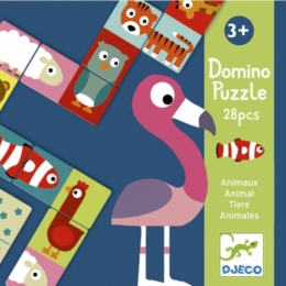 DJECO - Animo Puzzle - Állat testek - domino