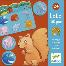 DJECO - Animals - Állatok élőhelye - Képeslottó