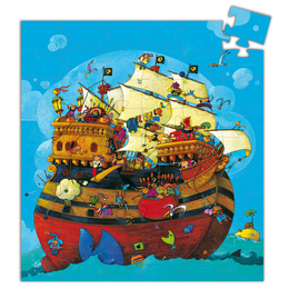 DJECO - Barbarossa&amp;quot;s Boat - Barbarossa hajója - formadobozos puzzle