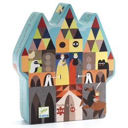 DJECO - The fantastic castle - A fantasztikus kastély - formadobozos puzzle