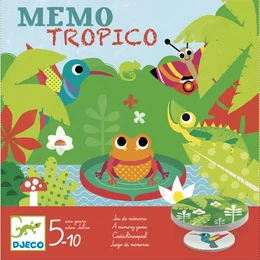 DJECO - Memo Tropico - Esőerdő  - társasjáték