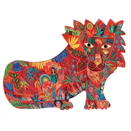 DJECO - Lion - Oroszlán - művész puzzle (150 db)