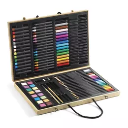DJECO - Big Color Box, nagyméretű színező készlet
