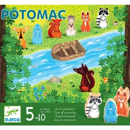 DJECO - Potomac - Állati mentőcsónak kooperációs társasjáték