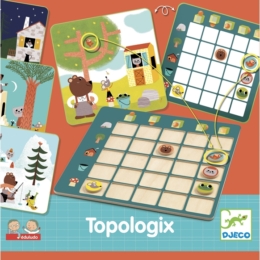 DJECO - Éduludo Topologix - Viszonyító kérdezz-felelek játék