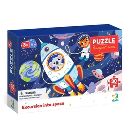 Dodo - Munkahelyek - Űrkaland - Puzzle - készségfejlesztő 