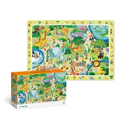 DODO - 80 db-os &amp;quot;Megfigyelő&amp;quot; puzzle - Állatkert - Palincs Játék