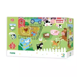 DODO - 18 db-os puzzle - Farm - Palincs Játék