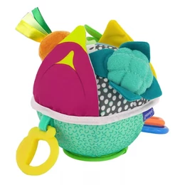 Infantino plüss játék - Busy Lil Sensory Ball - Bébi szenzoros labda