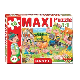 Maxi Puzzle Farm - 16 db-os - Palincs Játék