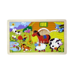 Puzzle 15 db-os farm - Fa puzzle