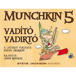 DELTA VISION - Munchkin 5 - Vadító Vadirtók - vicces kártyajáték