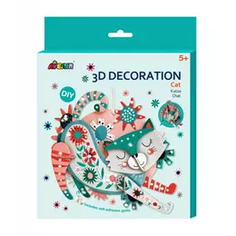 Avenir - 3D dekorációs puzzle - Cica
