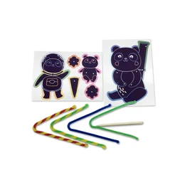 Avenir Kids - Fuzzy Panda macik - karckép és 3D modell készítő