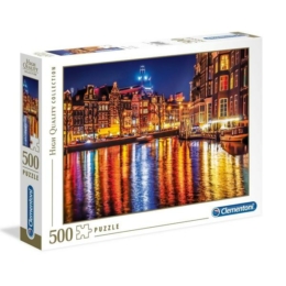 Clementoni - Amszterdam - 500 db-os puzzle (CLE35037)