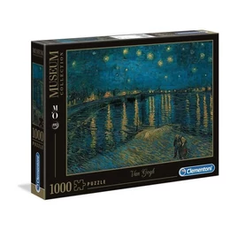 Clementoni - Van Gogh: Csillagos éj a Rhone fölött - 1000 db-os puzzle (CLE39344)