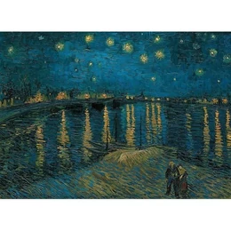 Clementoni - Van Gogh: Csillagos éj a Rhone fölött - 1000 db-os puzzle (CLE39344)