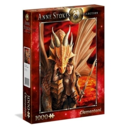 Clementoni - Anne Stokes Collection - Inner Strengths - Belső Erő - 1000 db-os puzzle (CLE39464)
