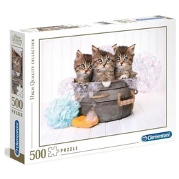 Clementoni - Habos kiscicák - 500 db-os puzzle (CLE35065)