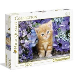 Clementoni - Kölyök cica - 500 db-os puzzle (CLE30415)
